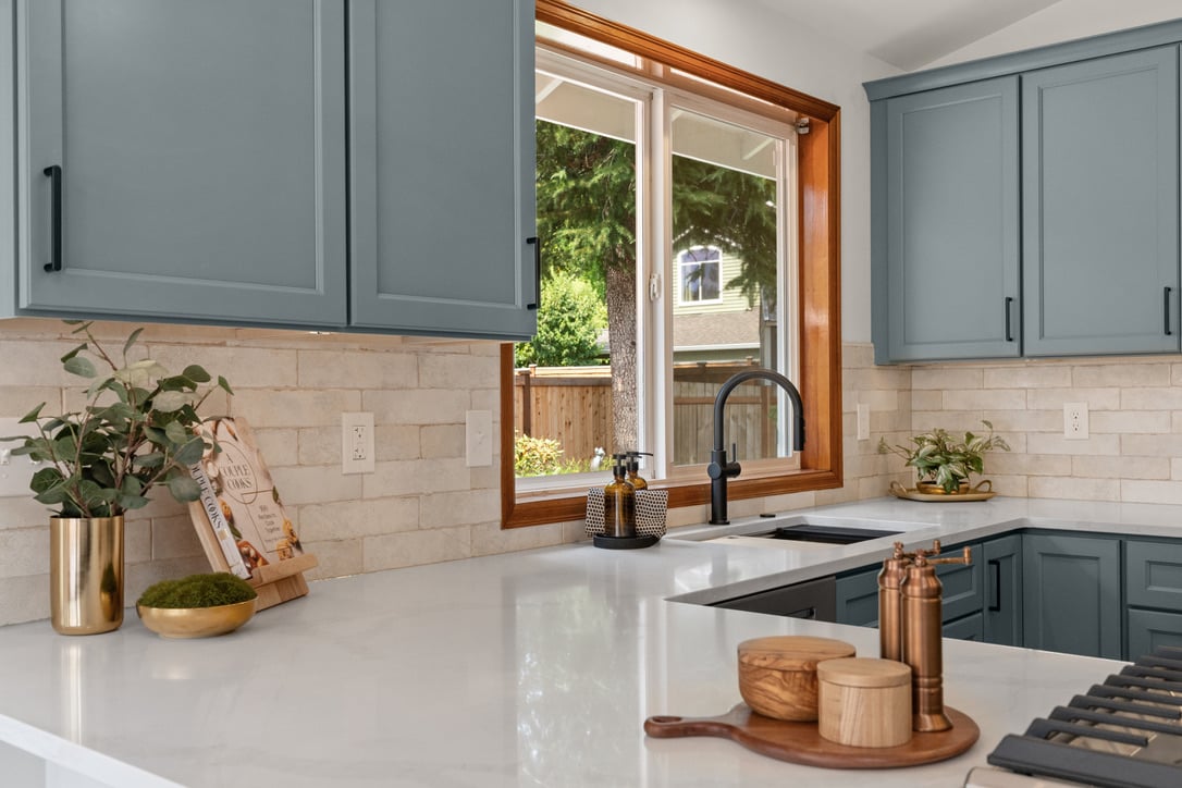 Maple Valley Kitchen Work Station sink