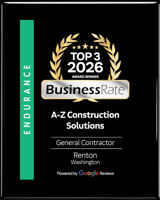 A-Z Construction Top 3 General Contractors in Renton Washington