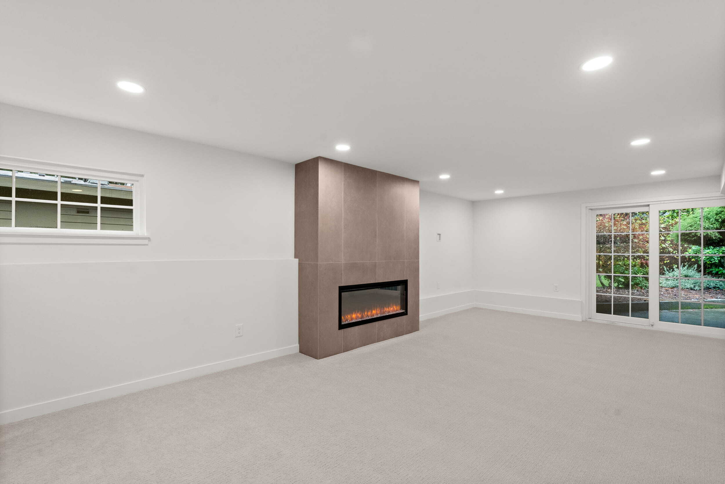 Updated Basement Rec Room